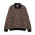 Wacko Maria Leopard Knit Polo Shirt Beige
