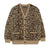 Wacko Maria Leopard Jacquard Cardigan Type-2 Beige