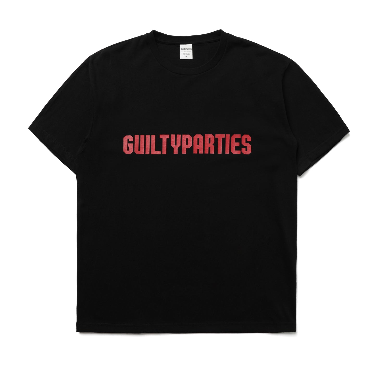 Wacko Maria Guilty Parties Type-4 Washed Heavy Weight Crewneck T-Shirt Black