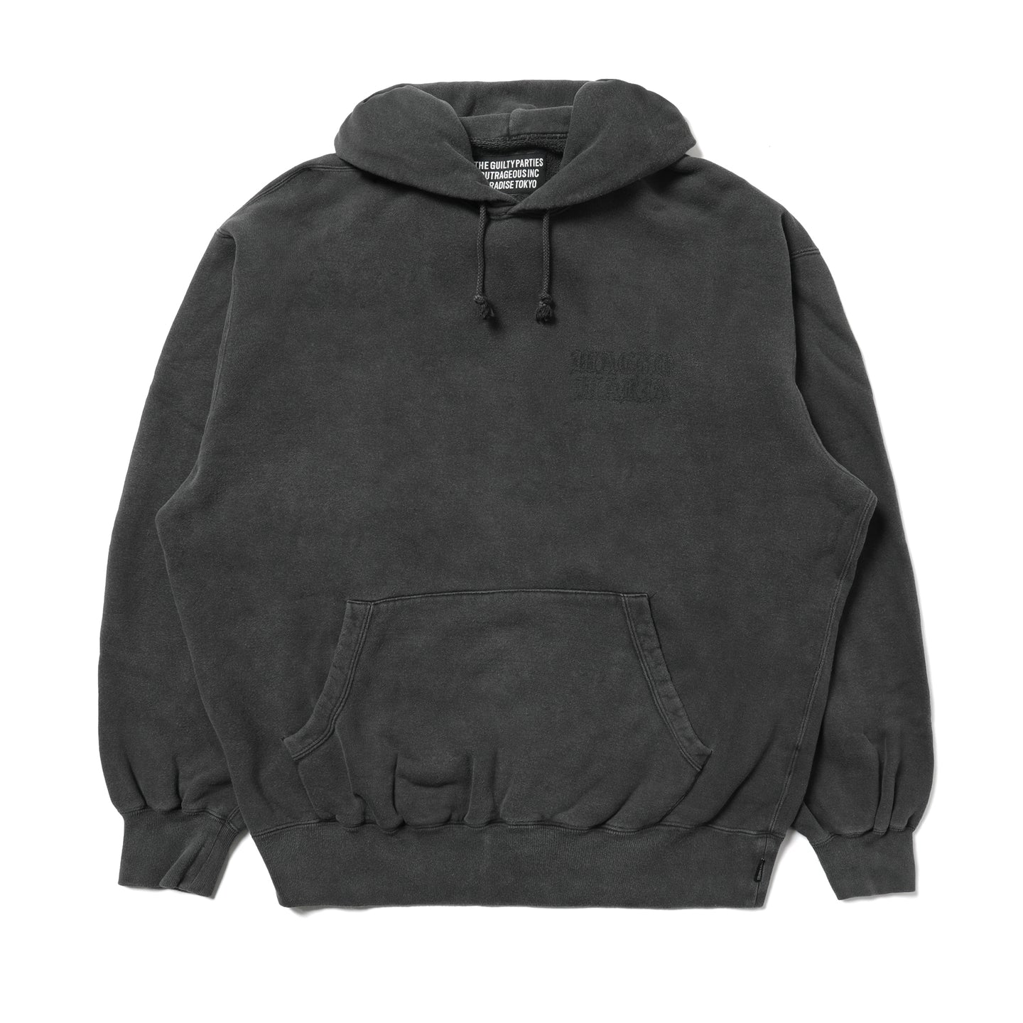 美品WACKOMARIAワコマリアPULL OVER HOODED SWEAT 26SS-WMC-SS05] Wacko Maria Washed Middle Weight Pullover Hooded