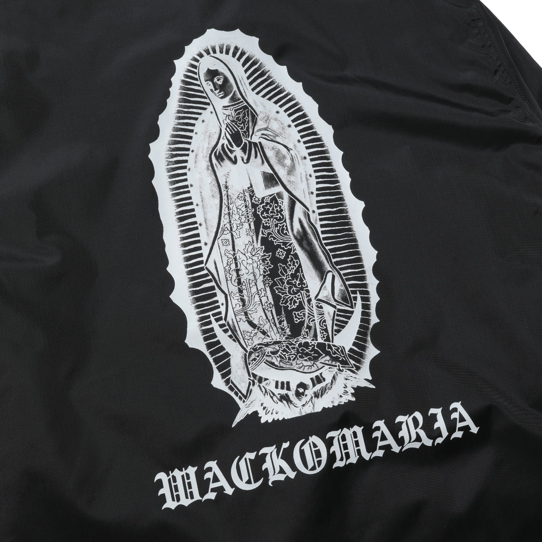 26SSE-WMO-BL05] Wacko Maria Coach Jacket Type-1 (Black) – The