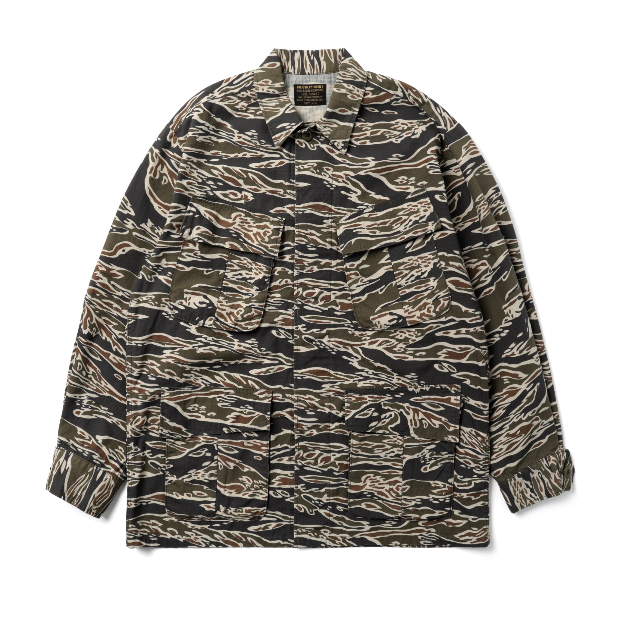 トップス WACKO MARIA psychedelic Demon Battle WACKO-MARIA-x-Neck-Face-00005-