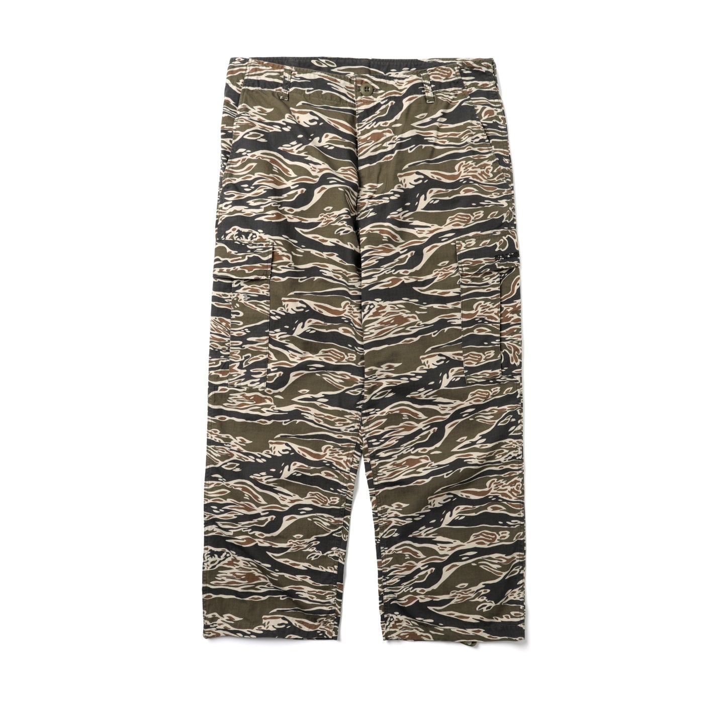 Wacko Maria Tiger Camo 6 Pocket Trouser Olive