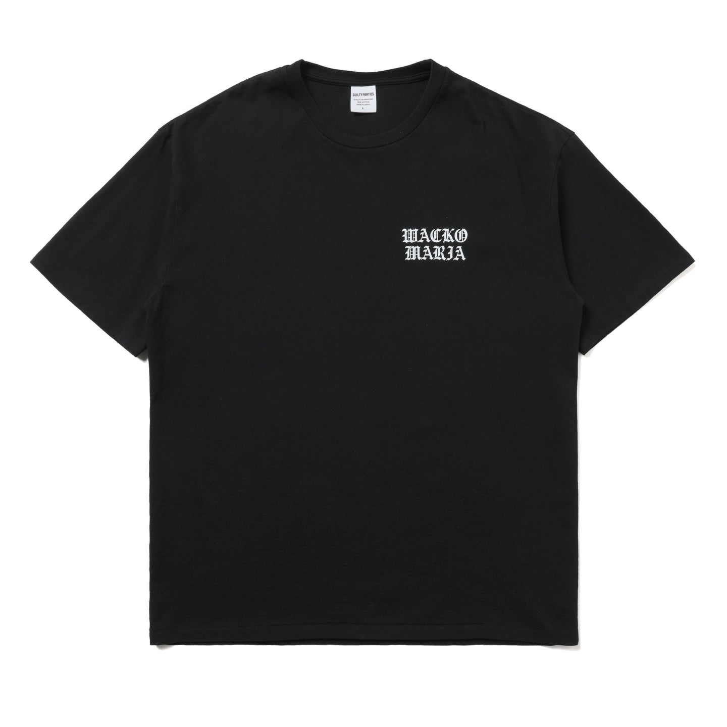 26SSE-WMT-WT01] Wacko Maria Washed Heavy Weight Crew Neck T-Shirt