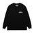 Wacko Maria X 56 Tattoo Studio Washed Heavyweight Crewneck Long Sleeve T-Shirt Black