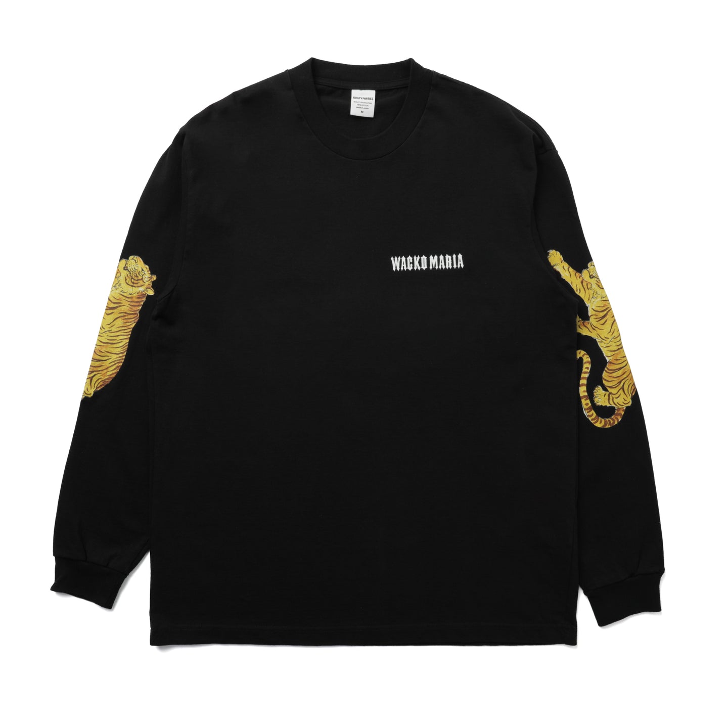 Wacko Maria Type-3 Washed Heavy Weight Crewneck Longsleeve T-Shirt Black