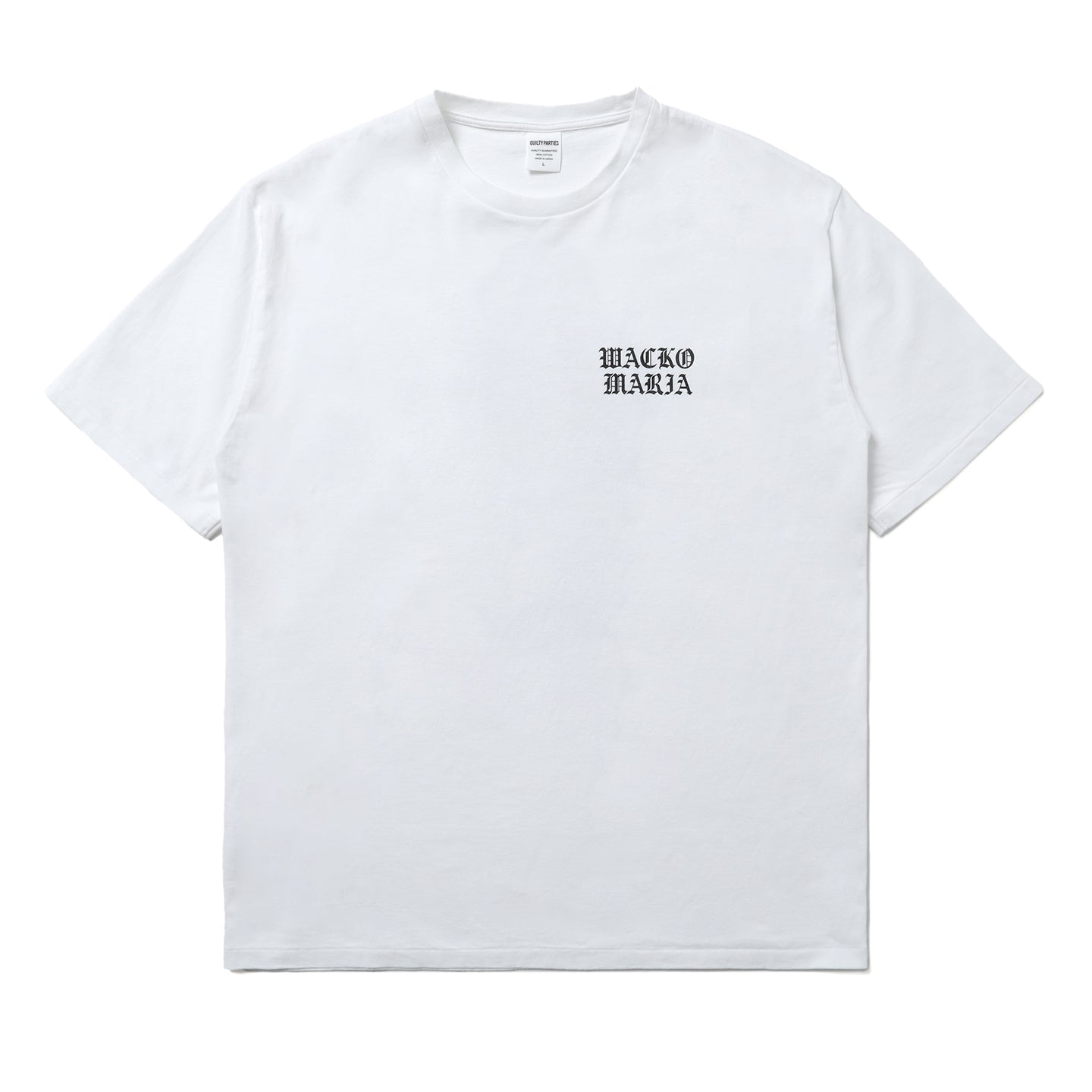 26SSE-WMT-WT01] Wacko Maria Washed Heavy Weight Crew Neck T-Shirt 