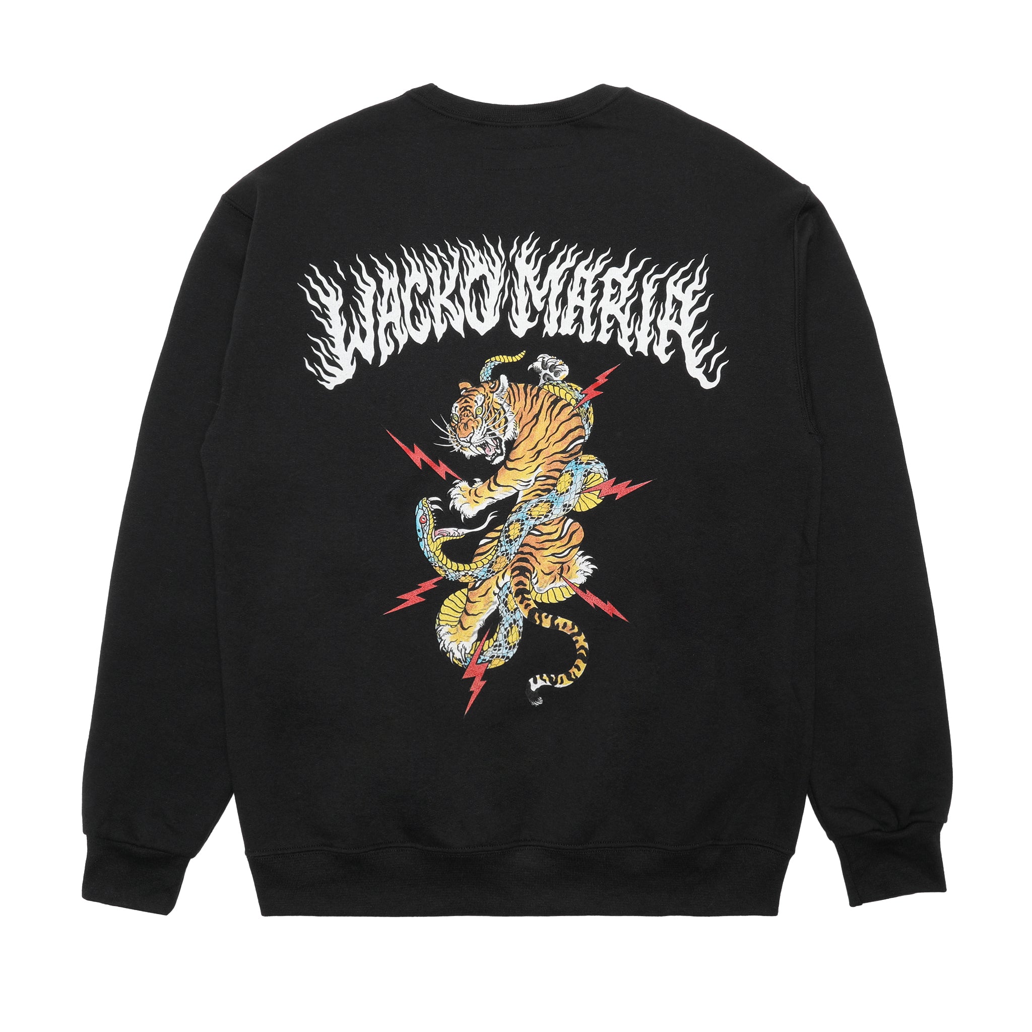 WACKO MARIA TIM LEHIコラボ スウェット 25FW-WMC-SS10] Wacko Maria X Tim Lehi Crewneck Sweatshirt Type-1