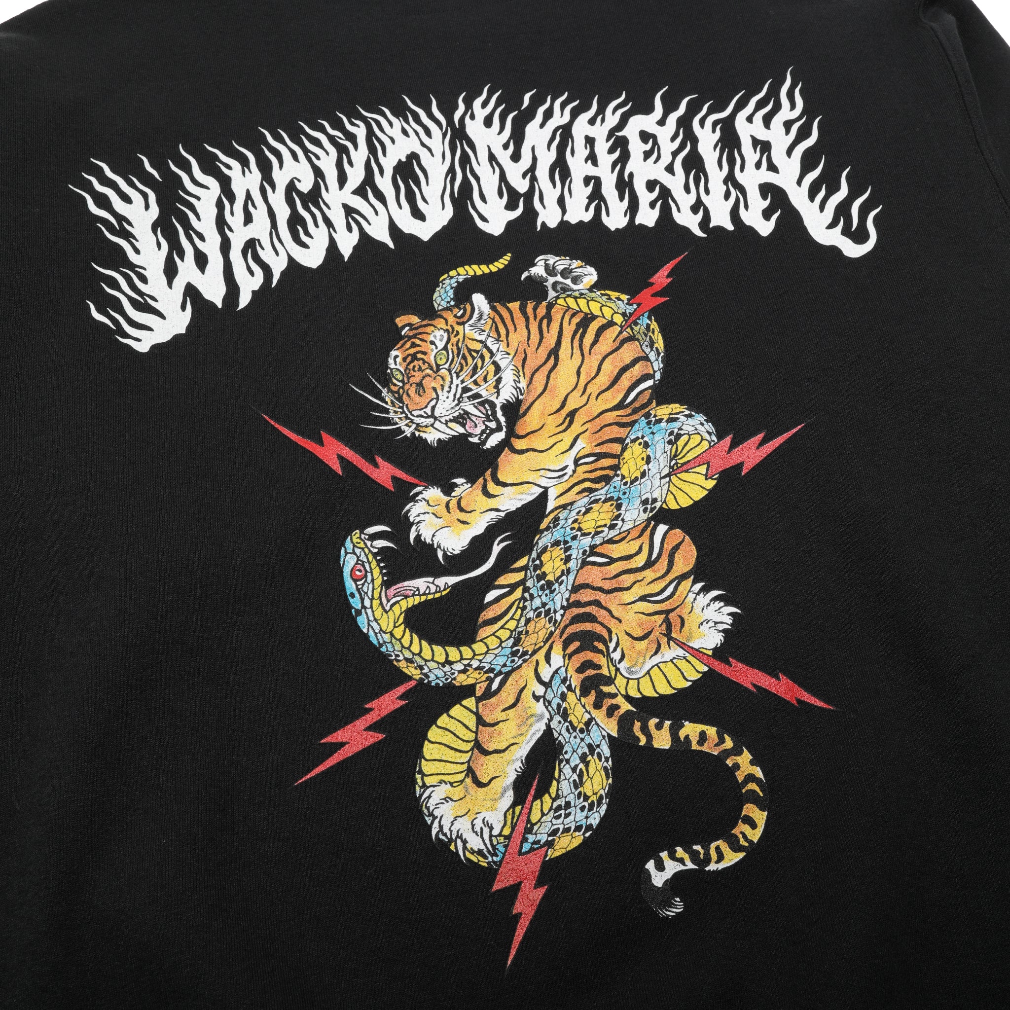 25FW-WMC-SS10] Wacko Maria X Tim Lehi Crewneck Sweatshirt Type-1