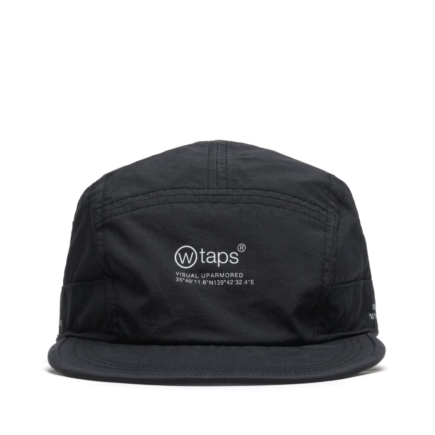 252HCDT-HT05] WTAPS T-7 Nylon Tussah Pertex Cap (Black) – The