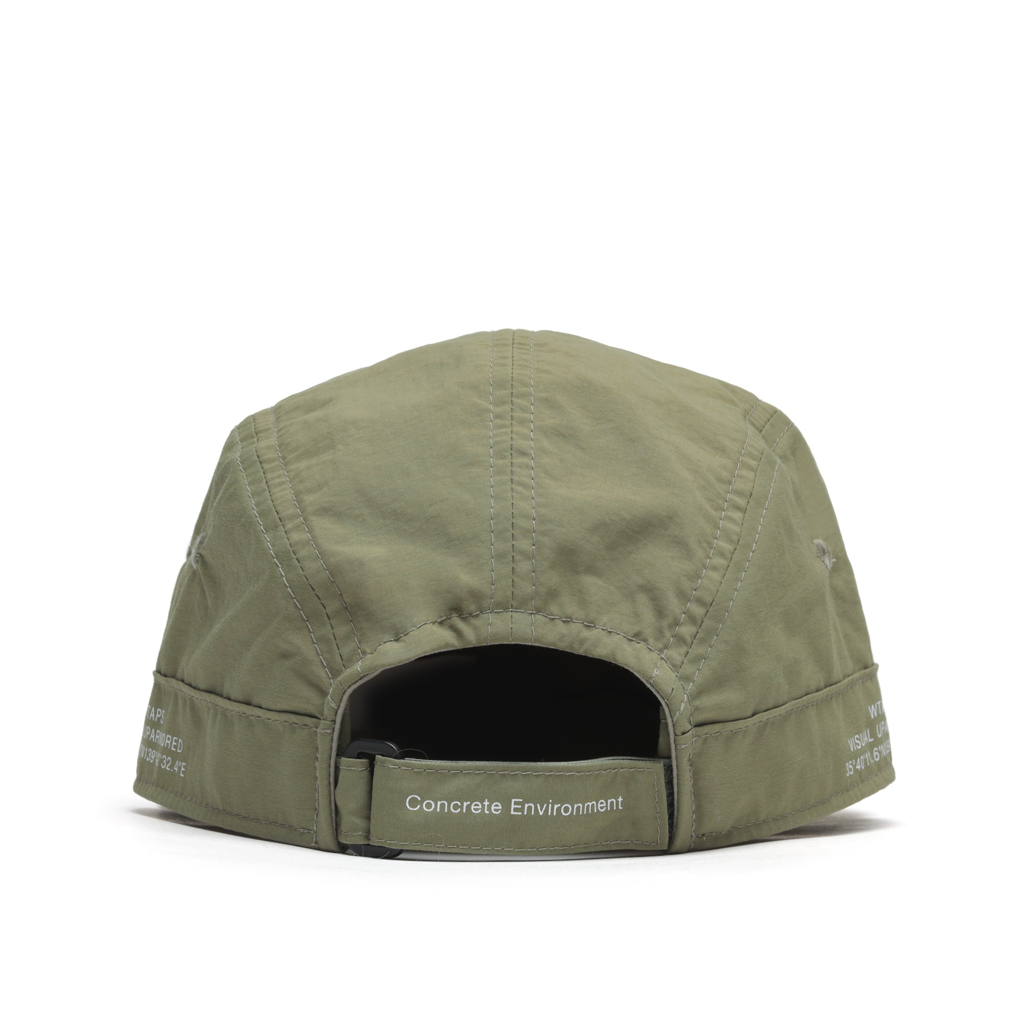 252HCDT-HT05] WTAPS T-7 Nylon Tussah Pertex Cap (Olive Drab) – The