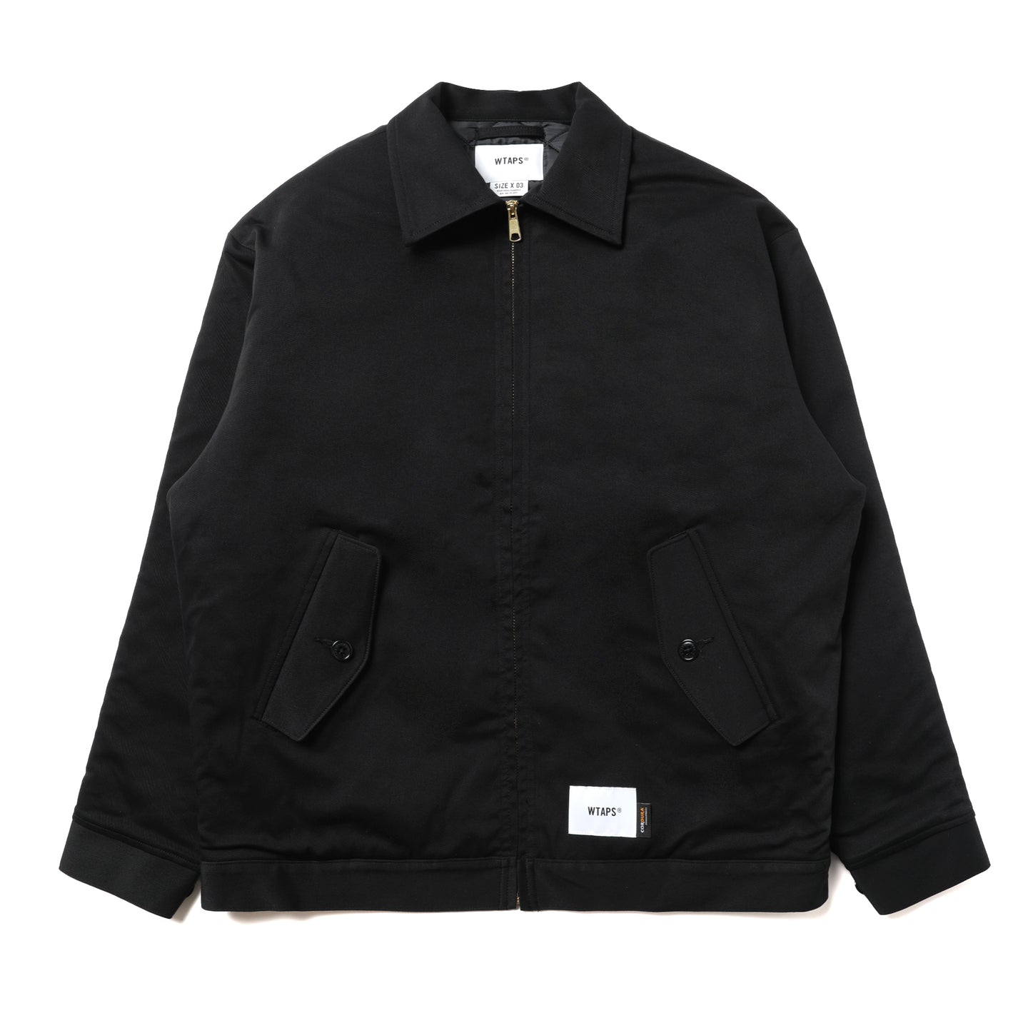 ジャケット・アウター wtaps WRECKER/JACKET /NYCO.TWILL.CORDURA 261WVDT-JKM02] WTAPS Wrecker Jacket NYCO Twill Cordura (Black