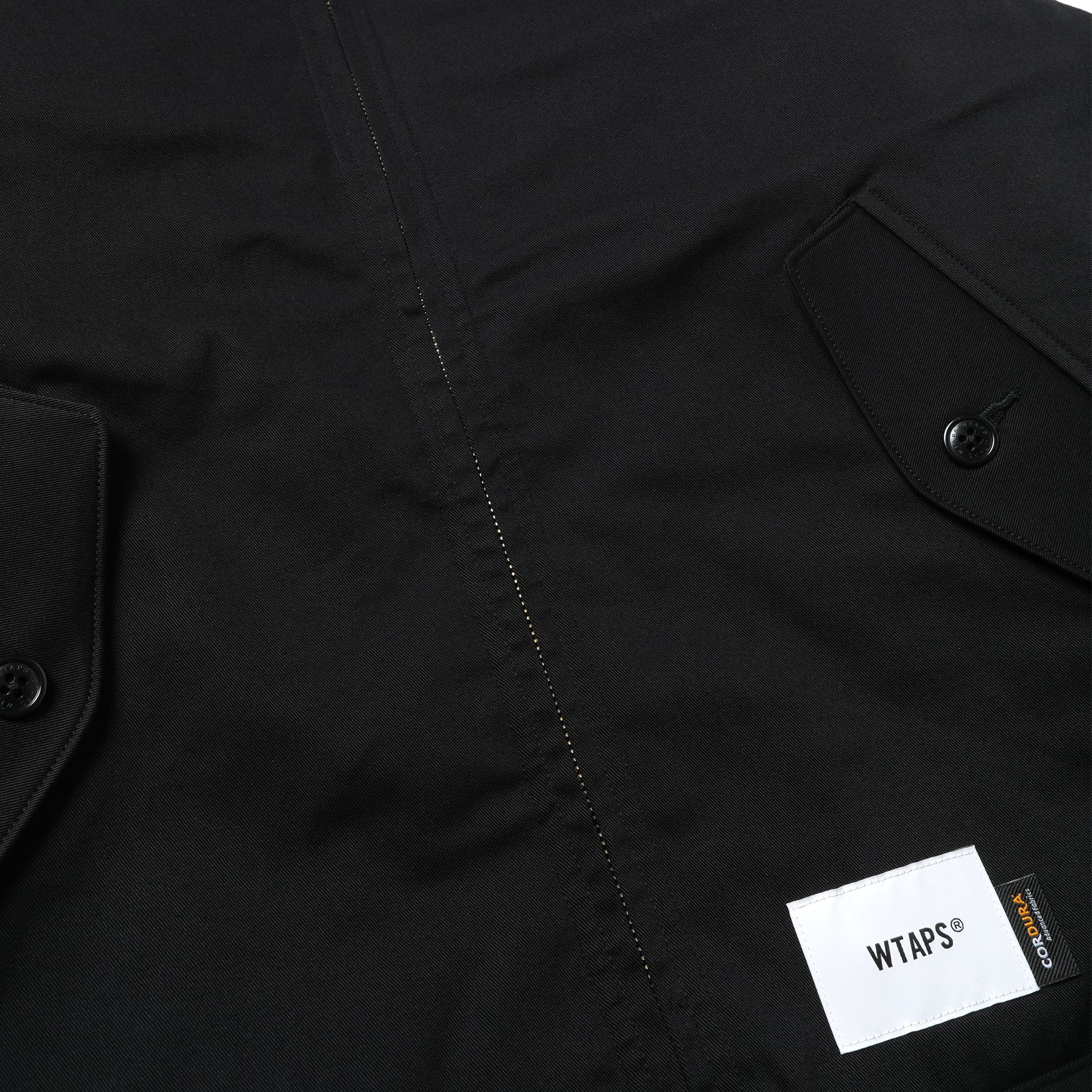 261WVDT-JKM02] WTAPS Wrecker Jacket NYCO Twill Cordura (Black