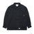 WTAPS Crumb LS Poly Tweed Textile Shirt Navy