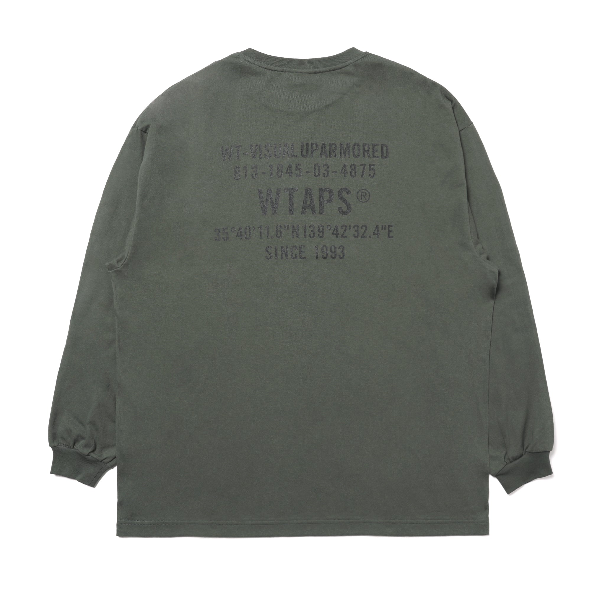 252ATDT-LTM04S] WTAPS Spec L/S Shirt (Olive Drab) – The Darkside