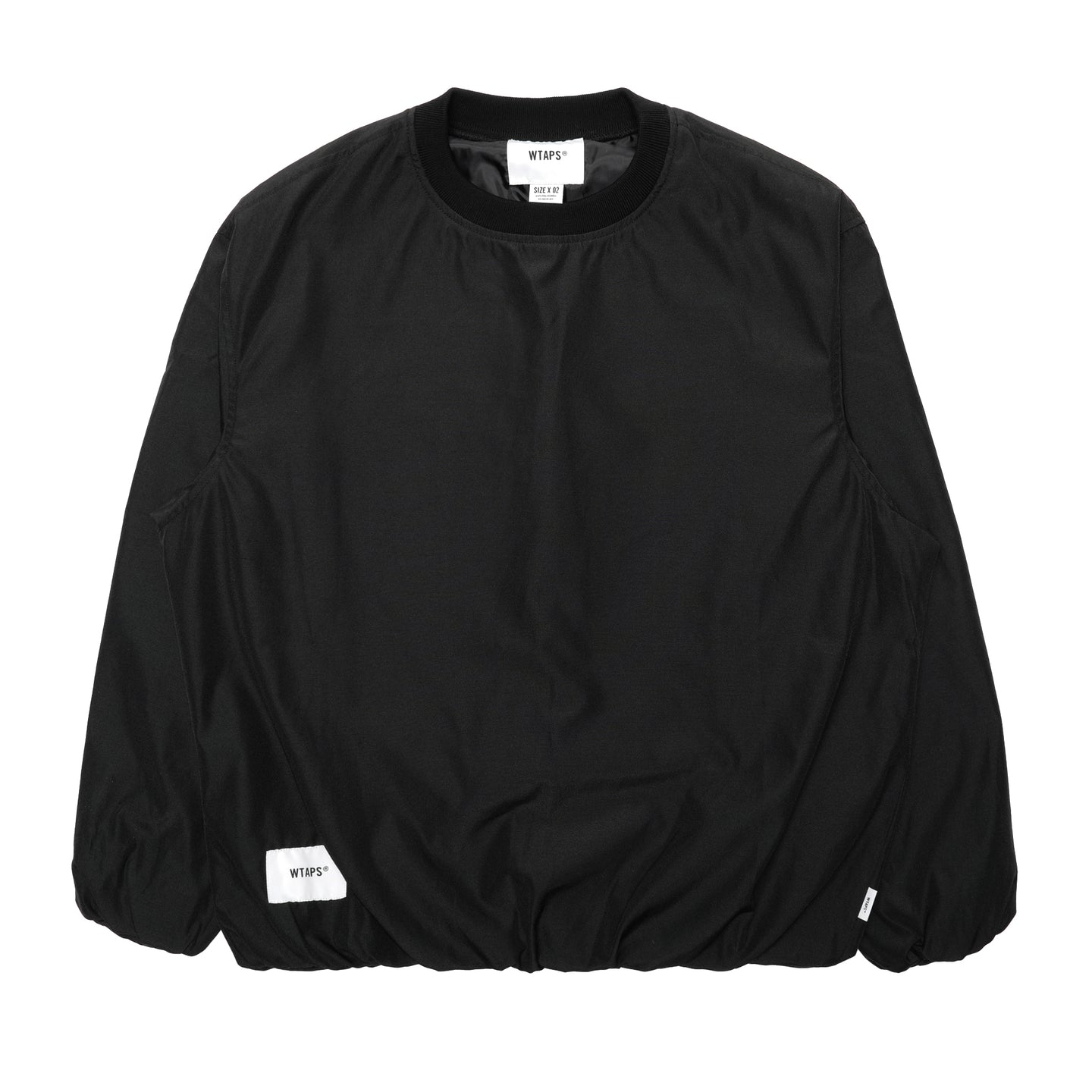 252WVDT-SHM05] WTAPS Smock L/S CTPL CNVS (Black) – The Darkside