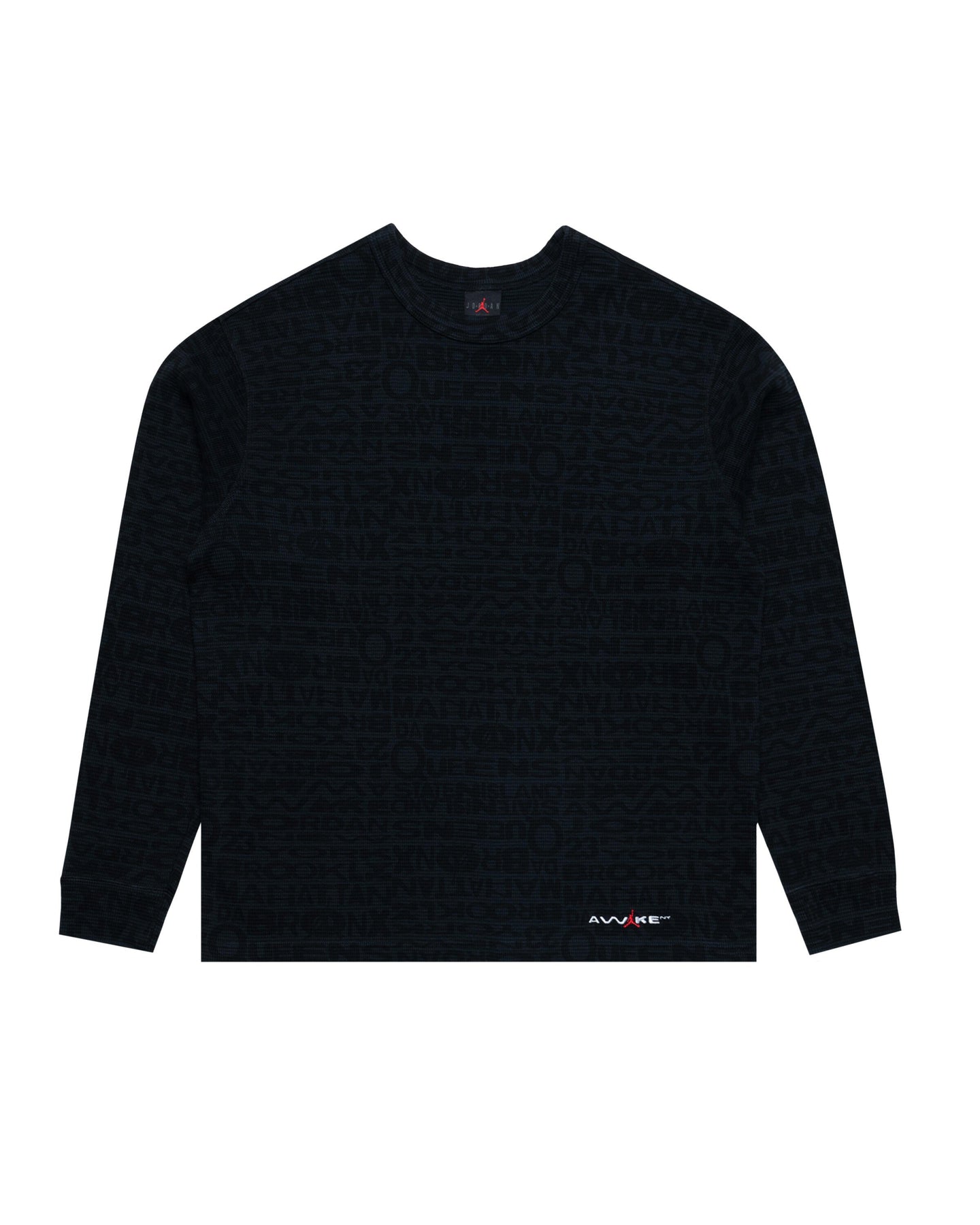Air Jordan x Awake NY Thermal Shirt Black
