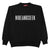 Hide and Seek Born Free Crewneck Sweater Black