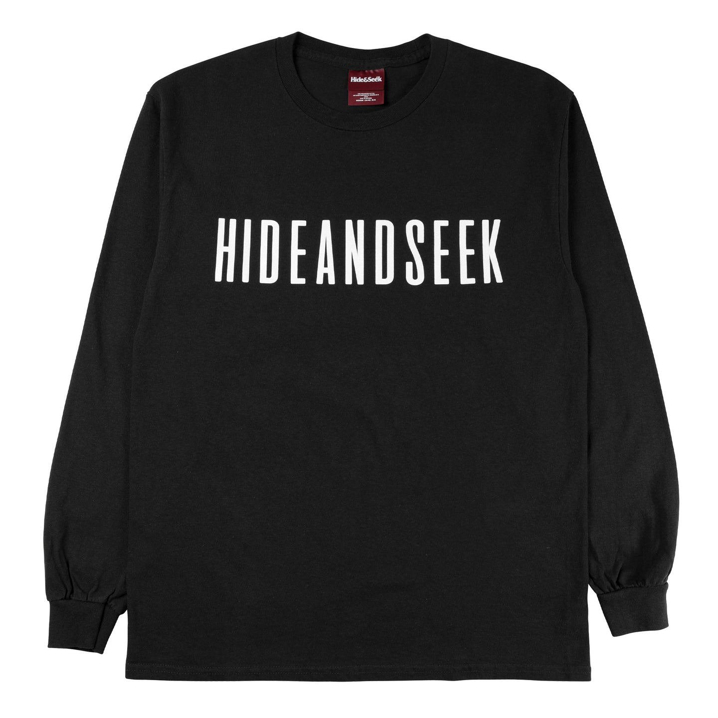 HT-080622] Hide and Seek Born Free L/S T-Shirt (Black) – The