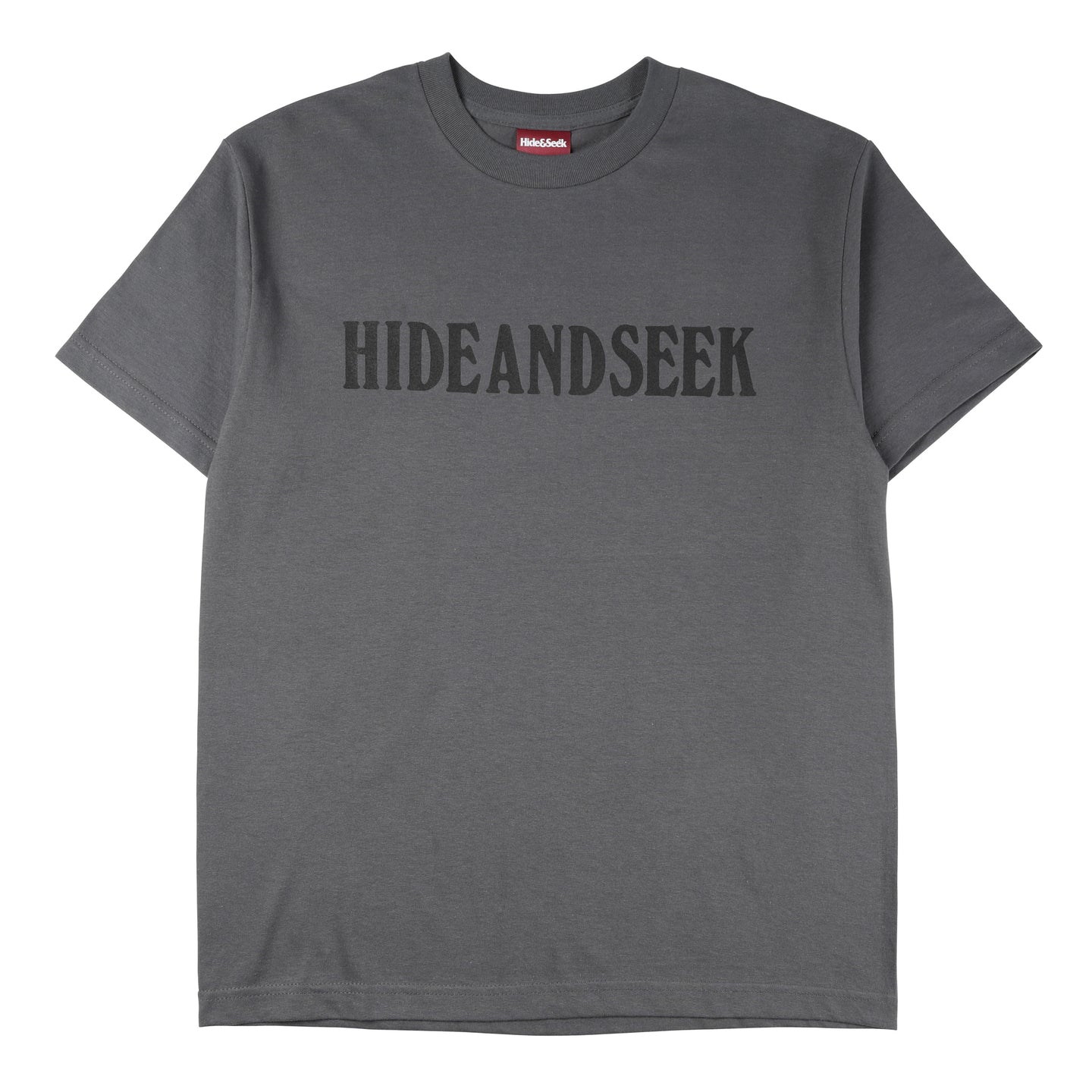 Hide and Seek Have A Hard Day T-Shirt Charcoal Gray
