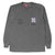 Hide and Seek Solid L/S T-Shirt Dark Black