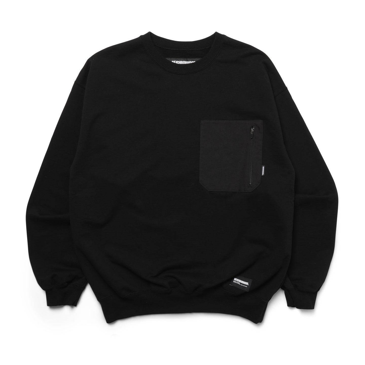 Neighborhood Design LS-3 Crewneck Sweater Black