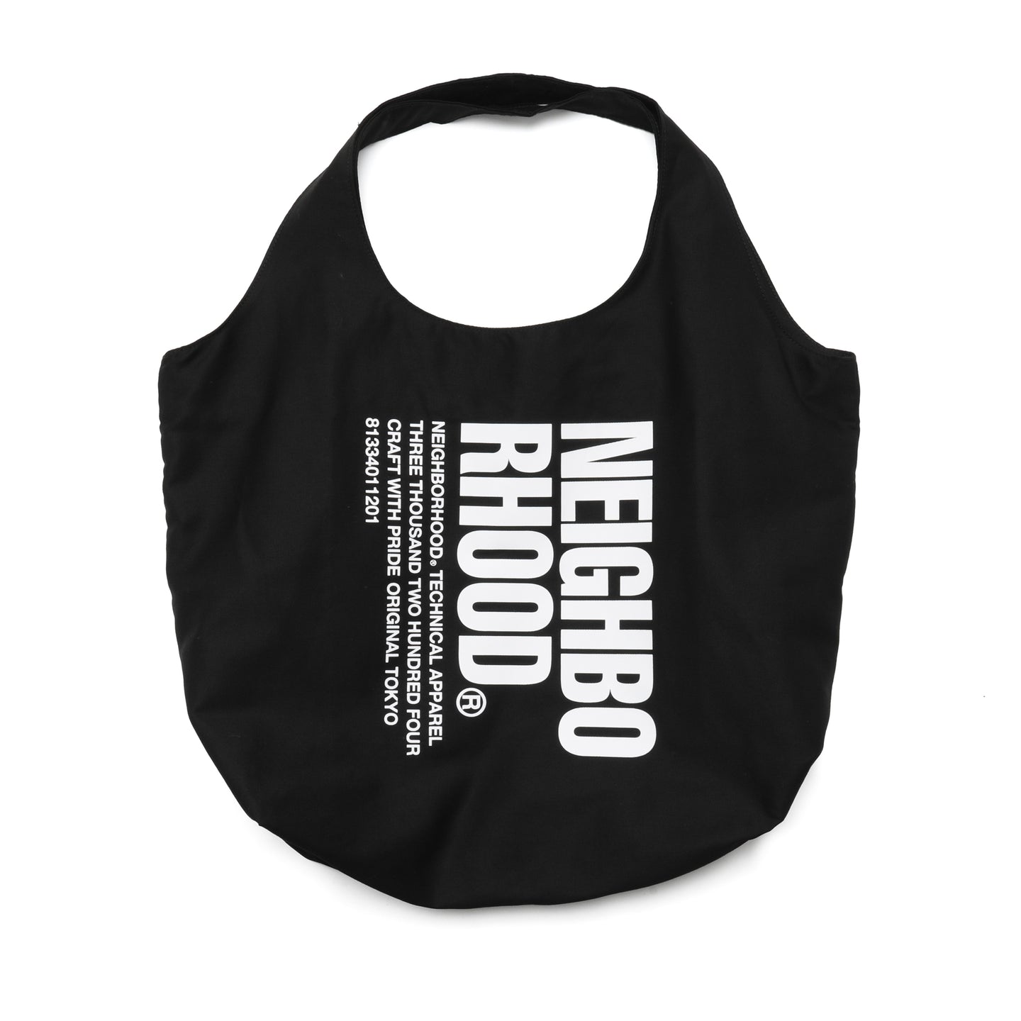 Neighborhood ID Tote Bag-L Black