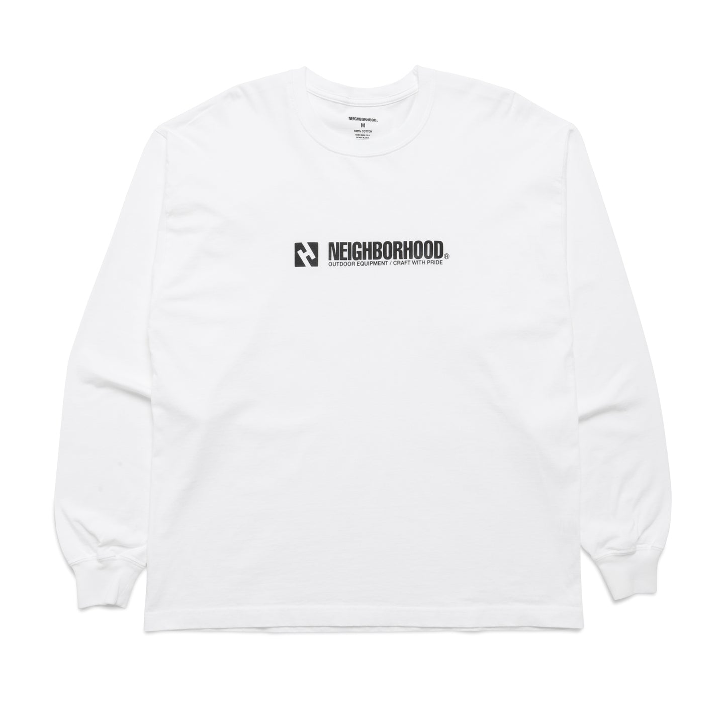 Neighborhood NH Tee-12 L/S T-Shirt White