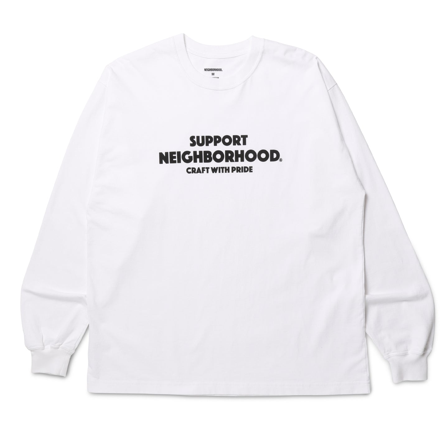 Neighborhood NH Tee-4 L/S T-Shirt White