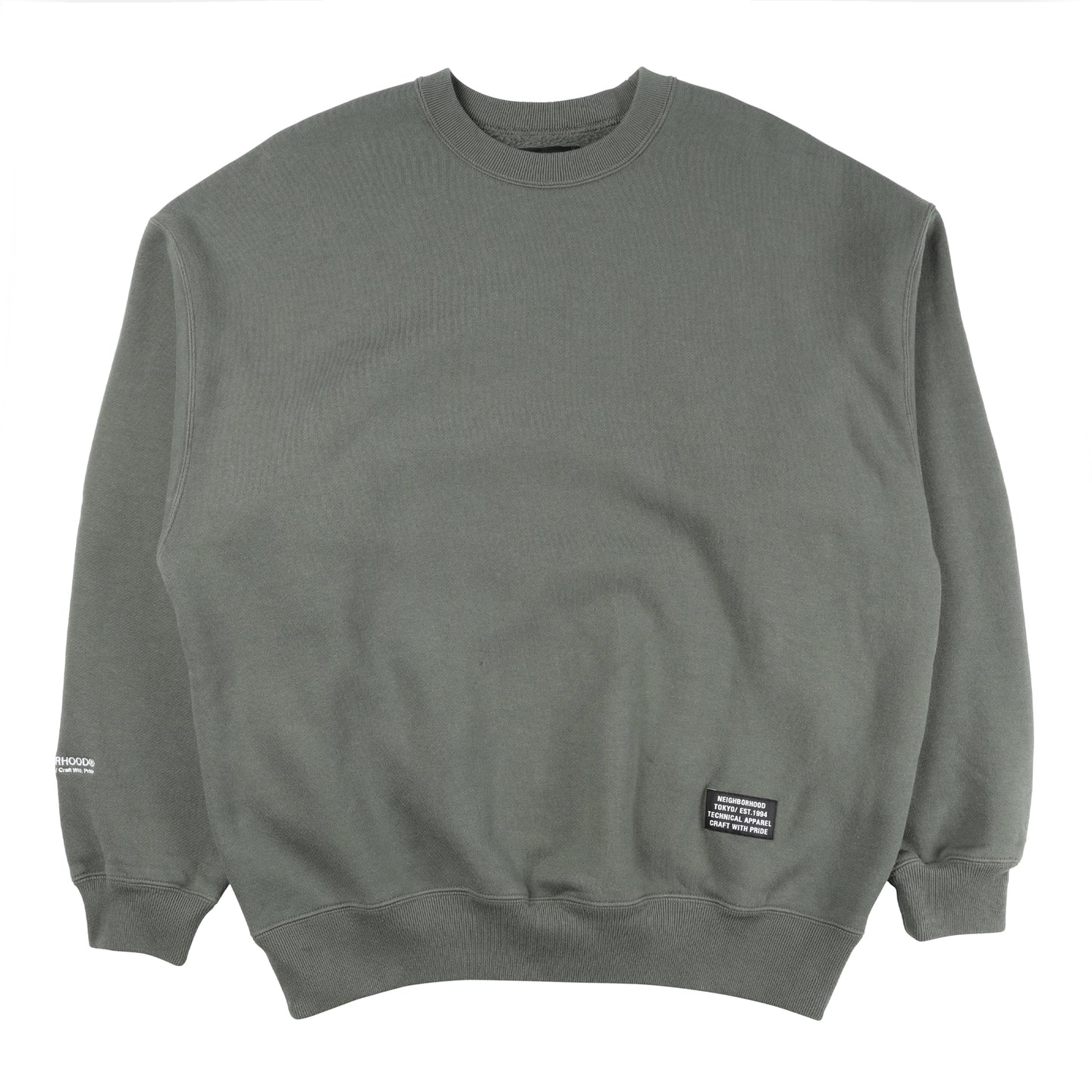 Neighborhood SD-S Crewneck Sweater Green