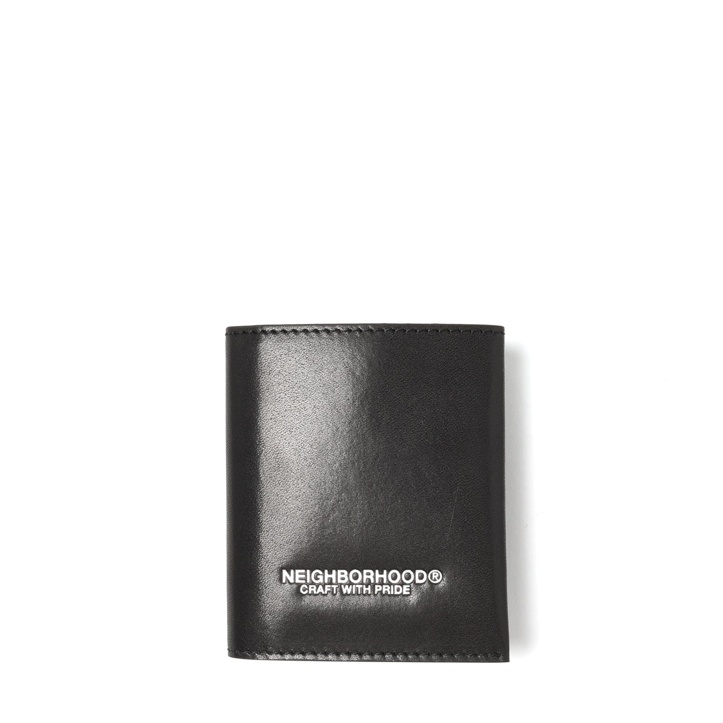Neighborhood Leather Micro Wallet Black