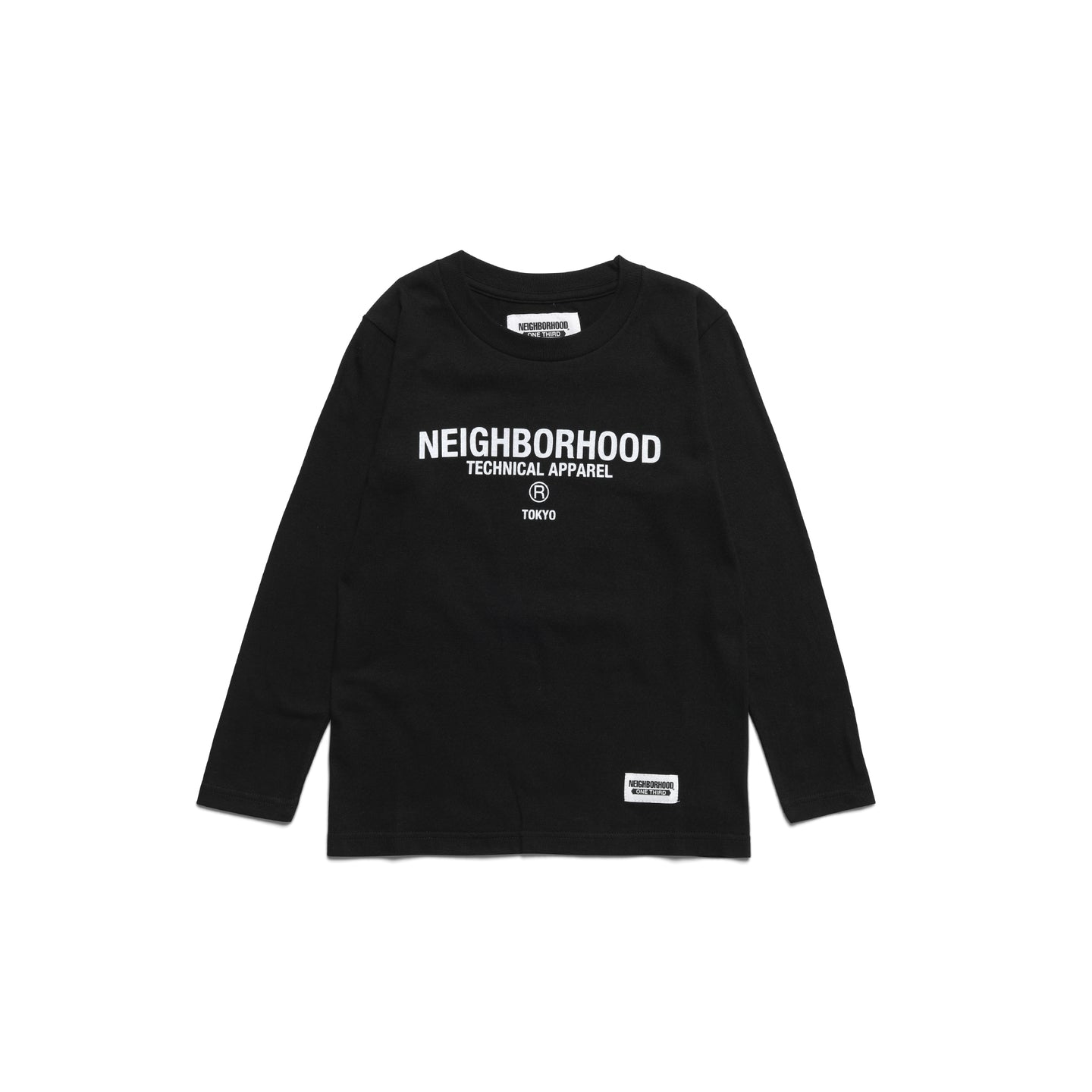 Neighborhood One Third OT Tee-6 L/S T-Shirt Black