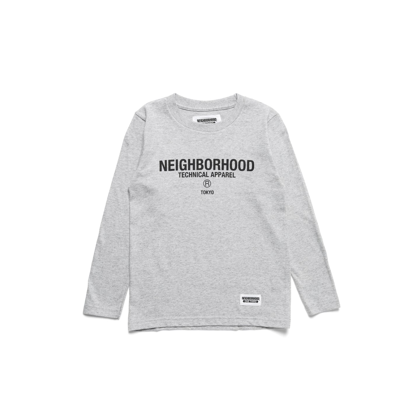 Neighborhood One Third OT Tee-6 L/S T-Shirt Gray