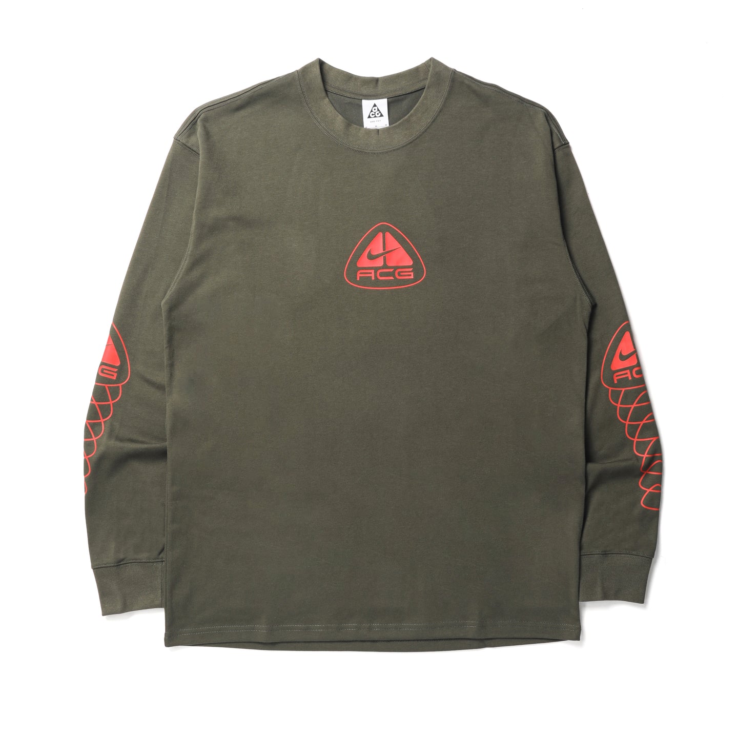 Nike ACG Multi Logo L/S T-Shirt Cargo Khaki
