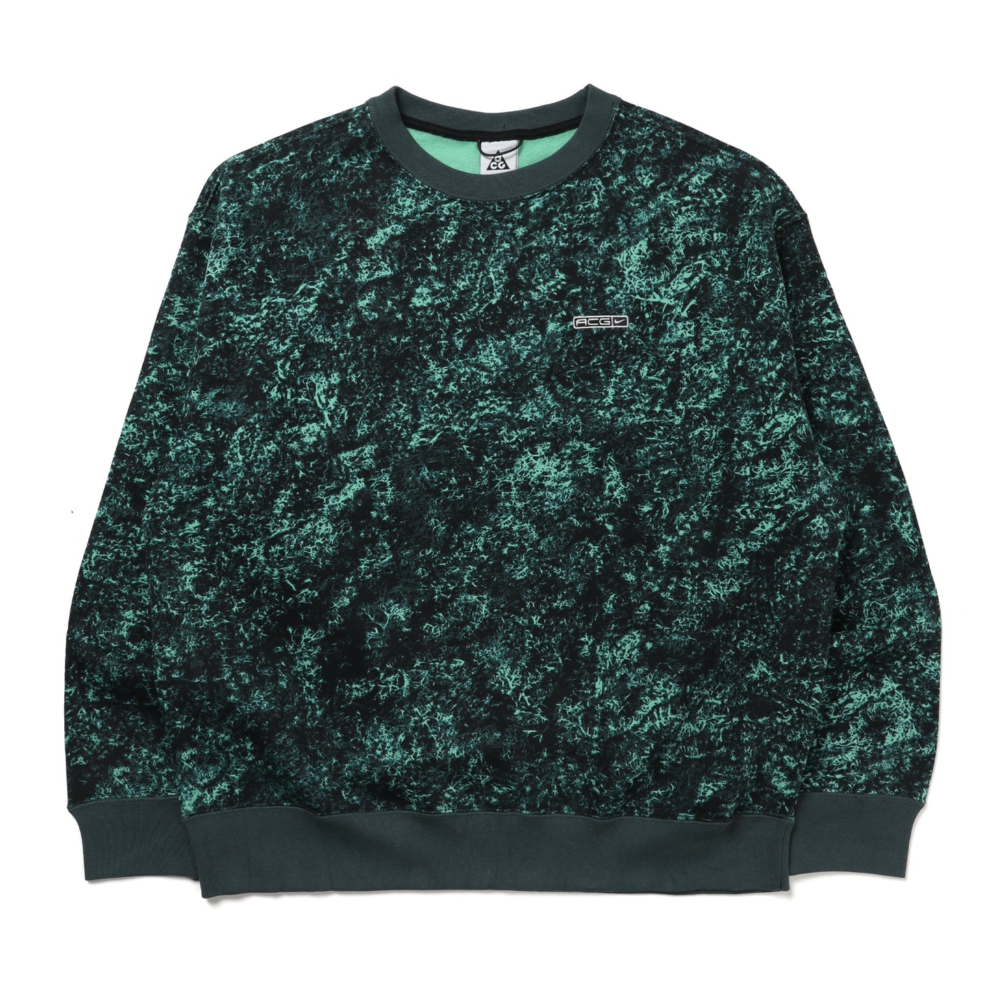 Nike ACG Oregon Coast Therma-Fit Crewneck Sweater Spring Green