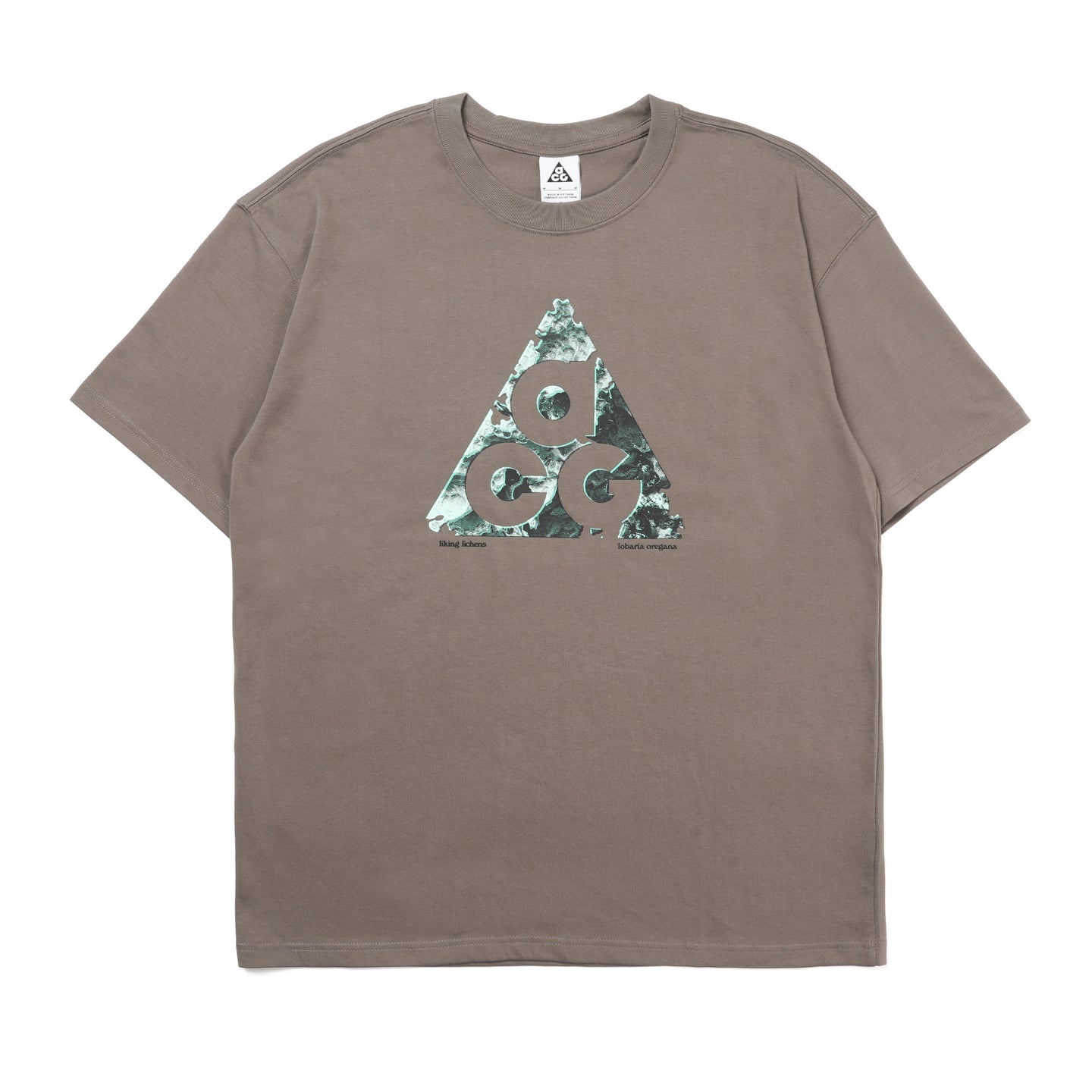 Nike ACG Mount Hood T-Shirt Olive Grey