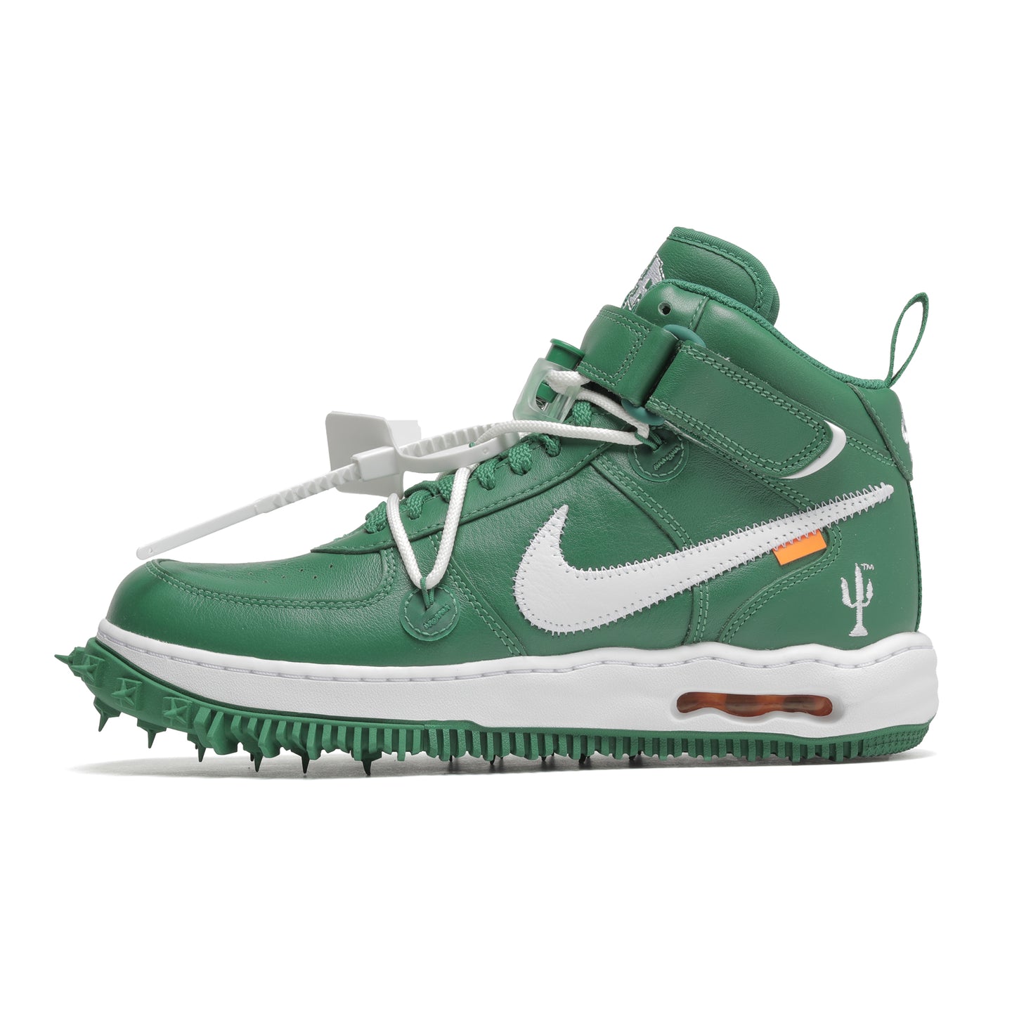 DR0500-300] Nike x Off-White™ Air Force 1 Mid (Pine Green, White