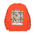 Play Dead Halloween L/S T-Shirt Orange
