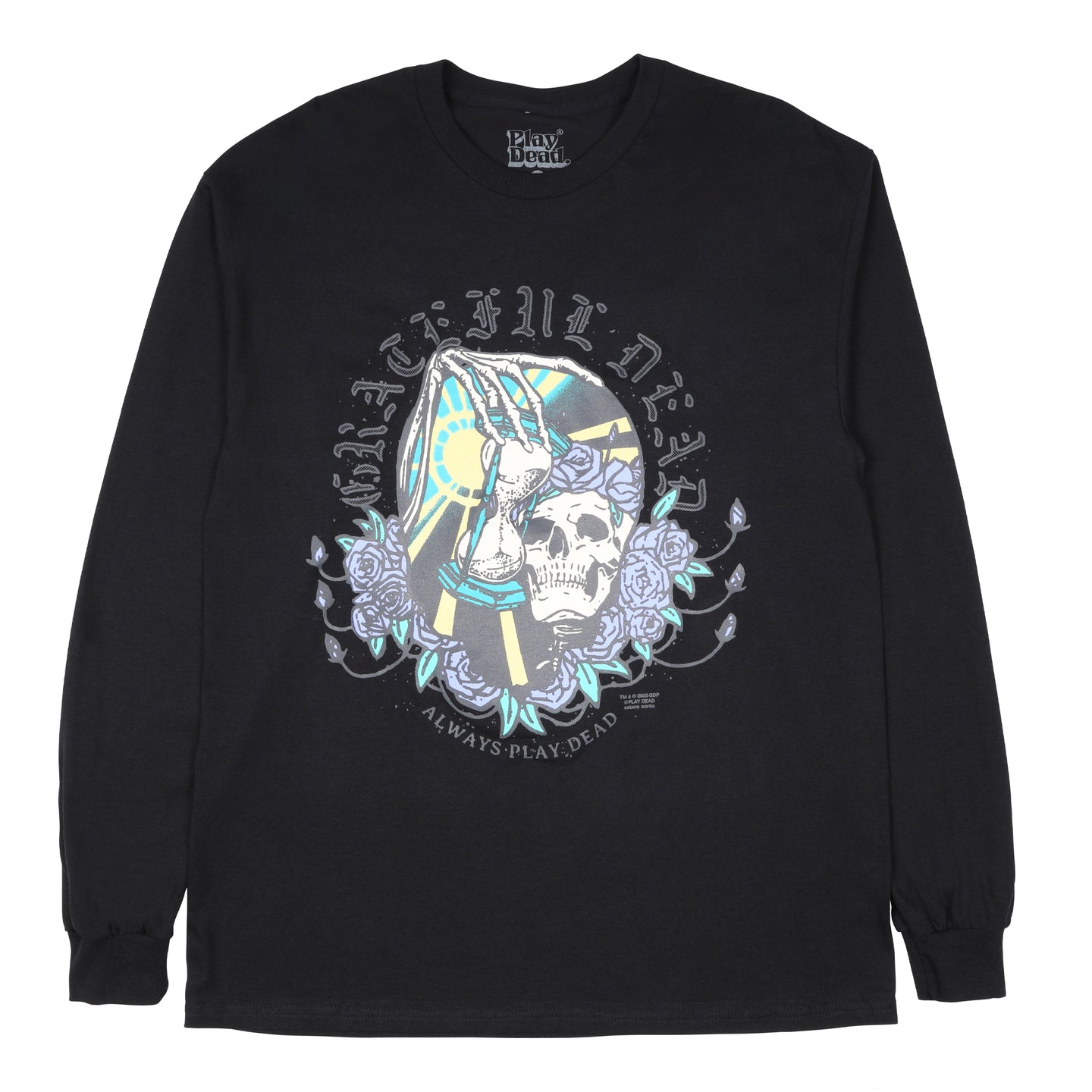 Play Dead Hour Glass L/S T-Shirt Black