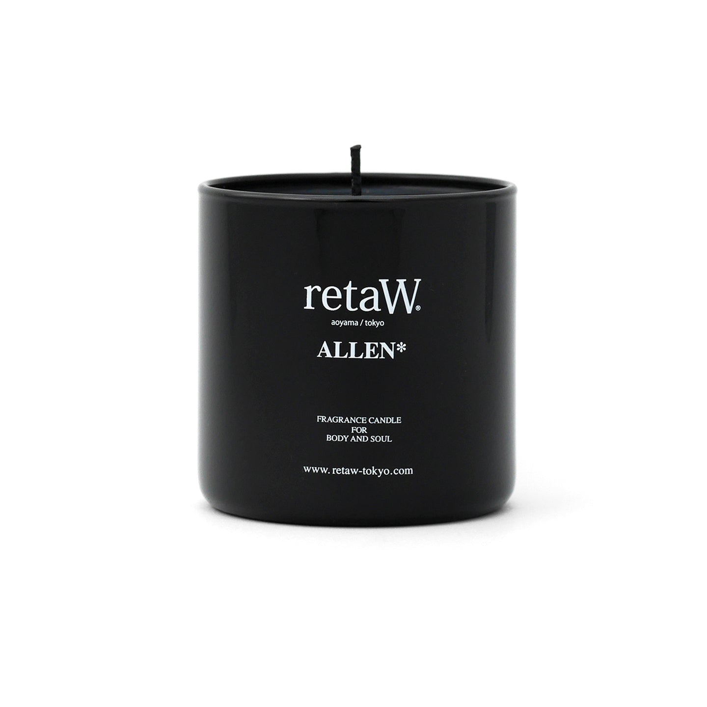 retaW Candle Allen Black