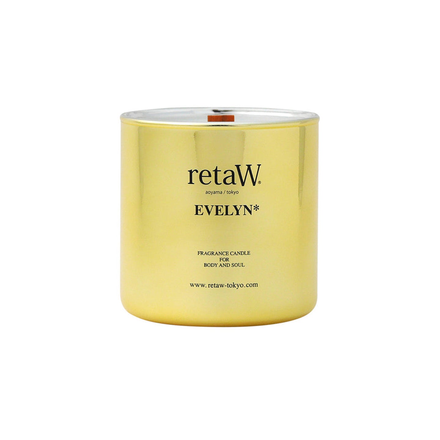 retaW Candle Evelyn Gold