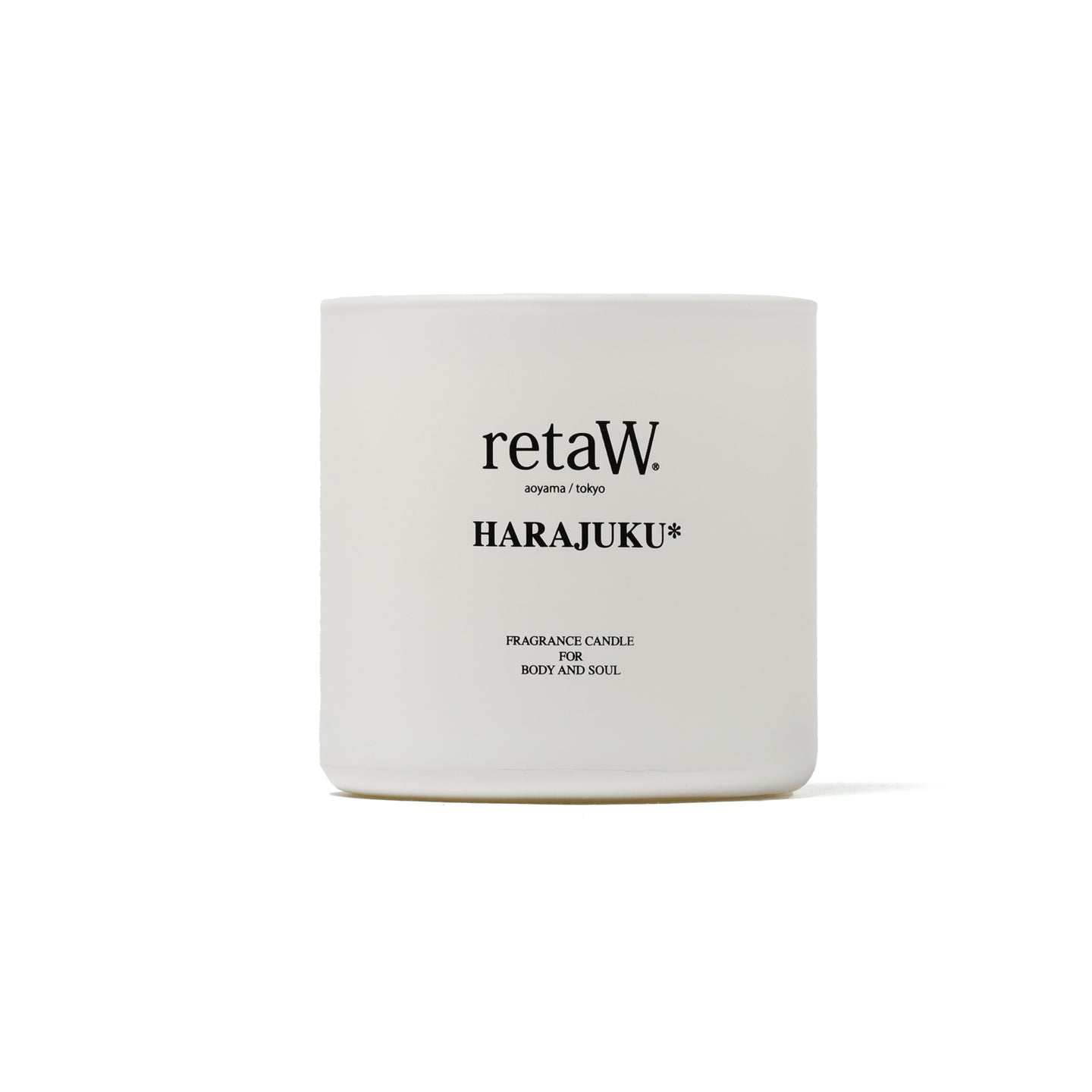 retaW Candle Harajuku White