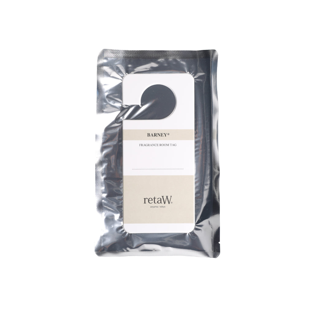 retaW Fragrance Room Tag Barney