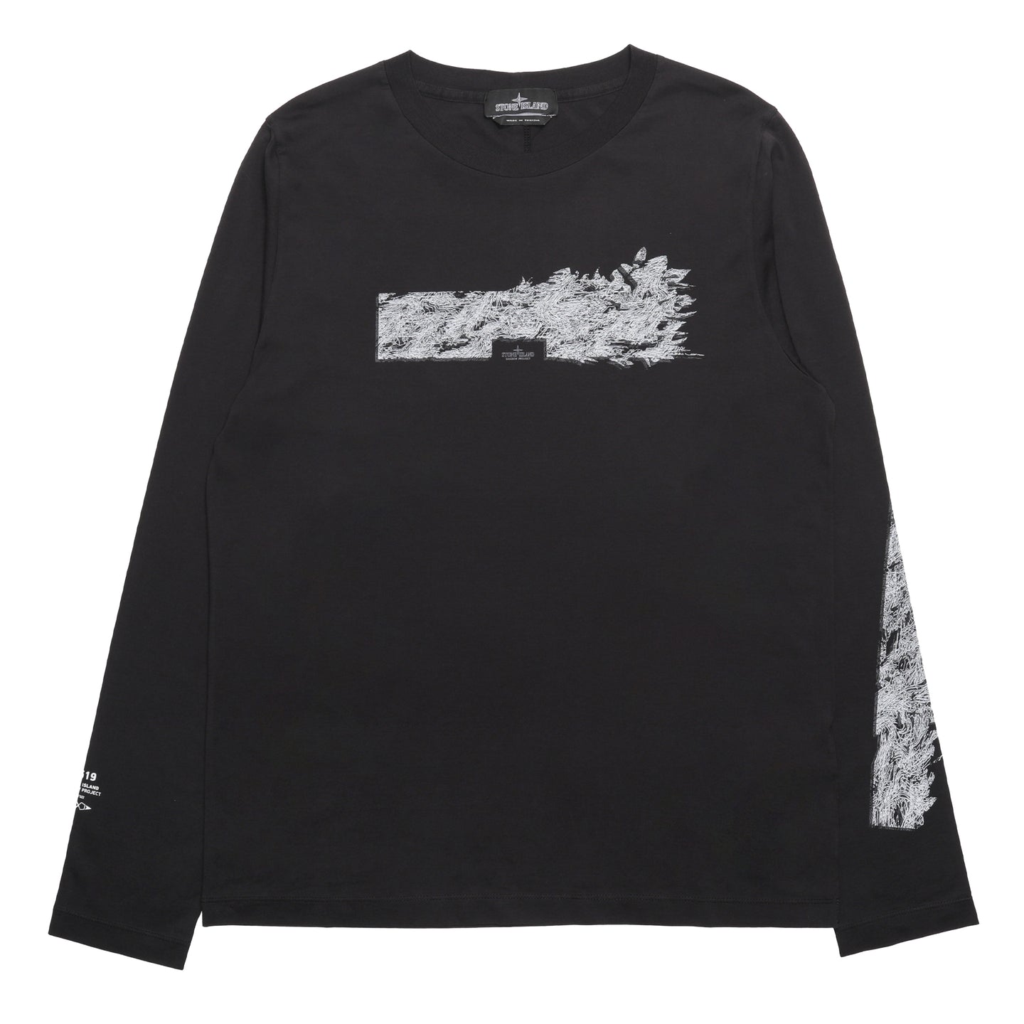 Stone Island Shadow Project Neo-Flora_Chapter 2 L/S T-Shirt Black