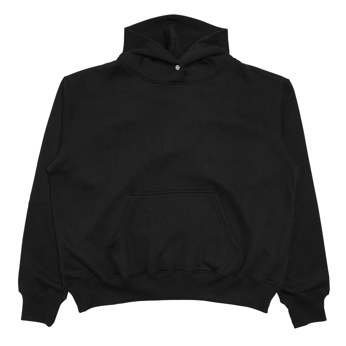 The Salvages Snap Hooded Sweater Black