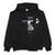 The Salvages Form & Function Reconstructed Hooded Sweater Black