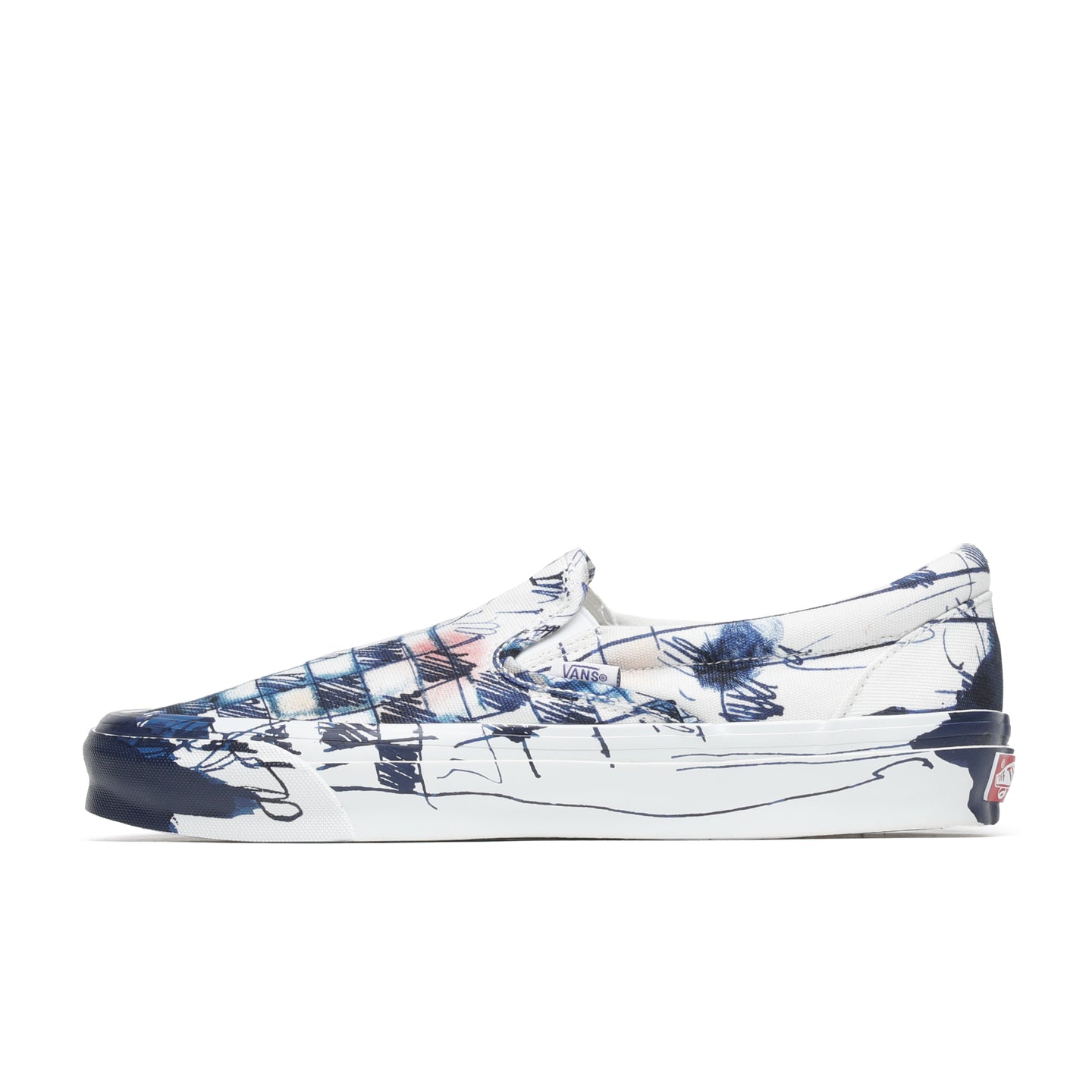 Vans Vault x Connor Tingley OG Classic Slip-On LX True White