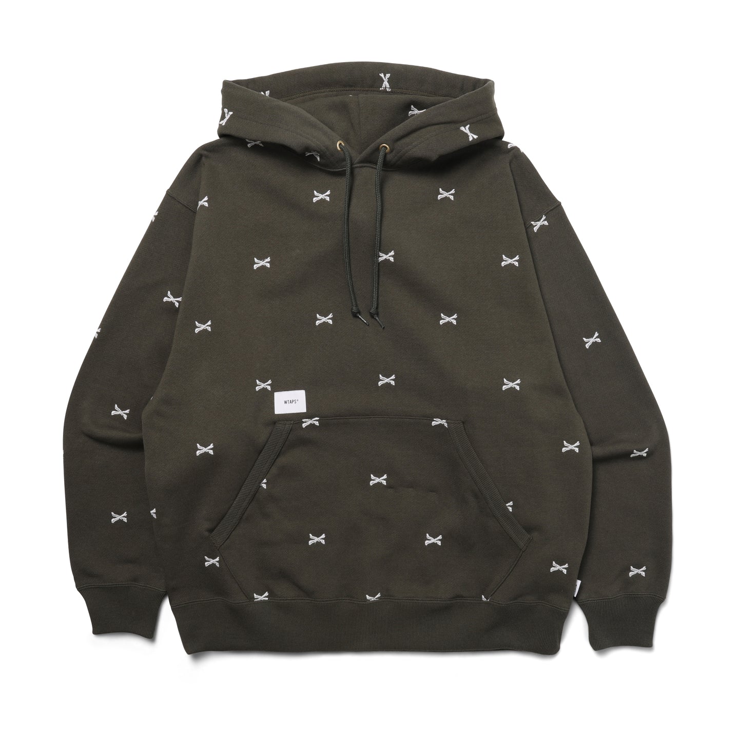 WTAPS ACNE Hooded Sweater Olive Drab
