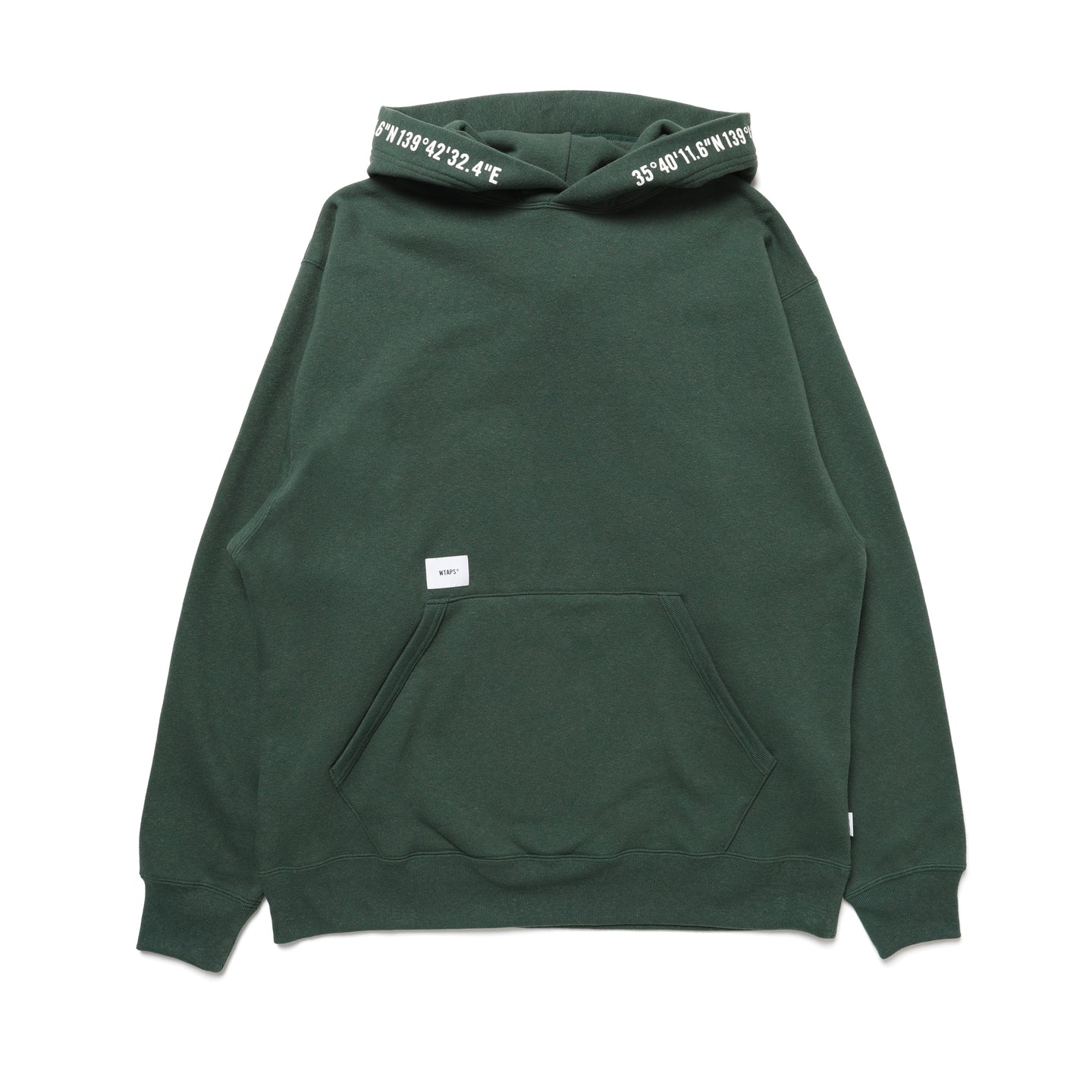 WTAPS X3.0 Hooded Sweatshirt Green