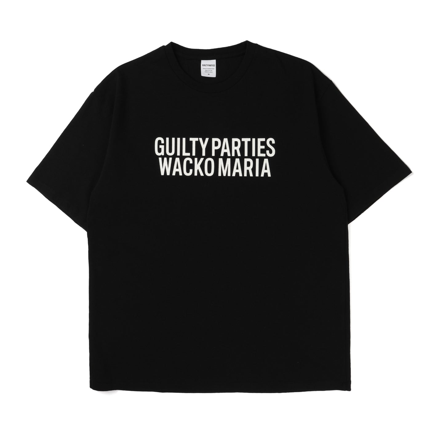 Wacko Maria Washed Heavyweight Crewneck T-Shirt Black